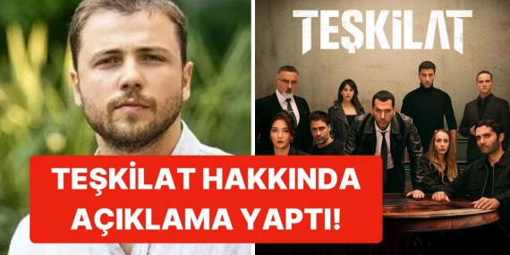 Tolga Sarıtaş’tan Teşkilat Dizisiyle İlgili İlk Açıklama Geldi!